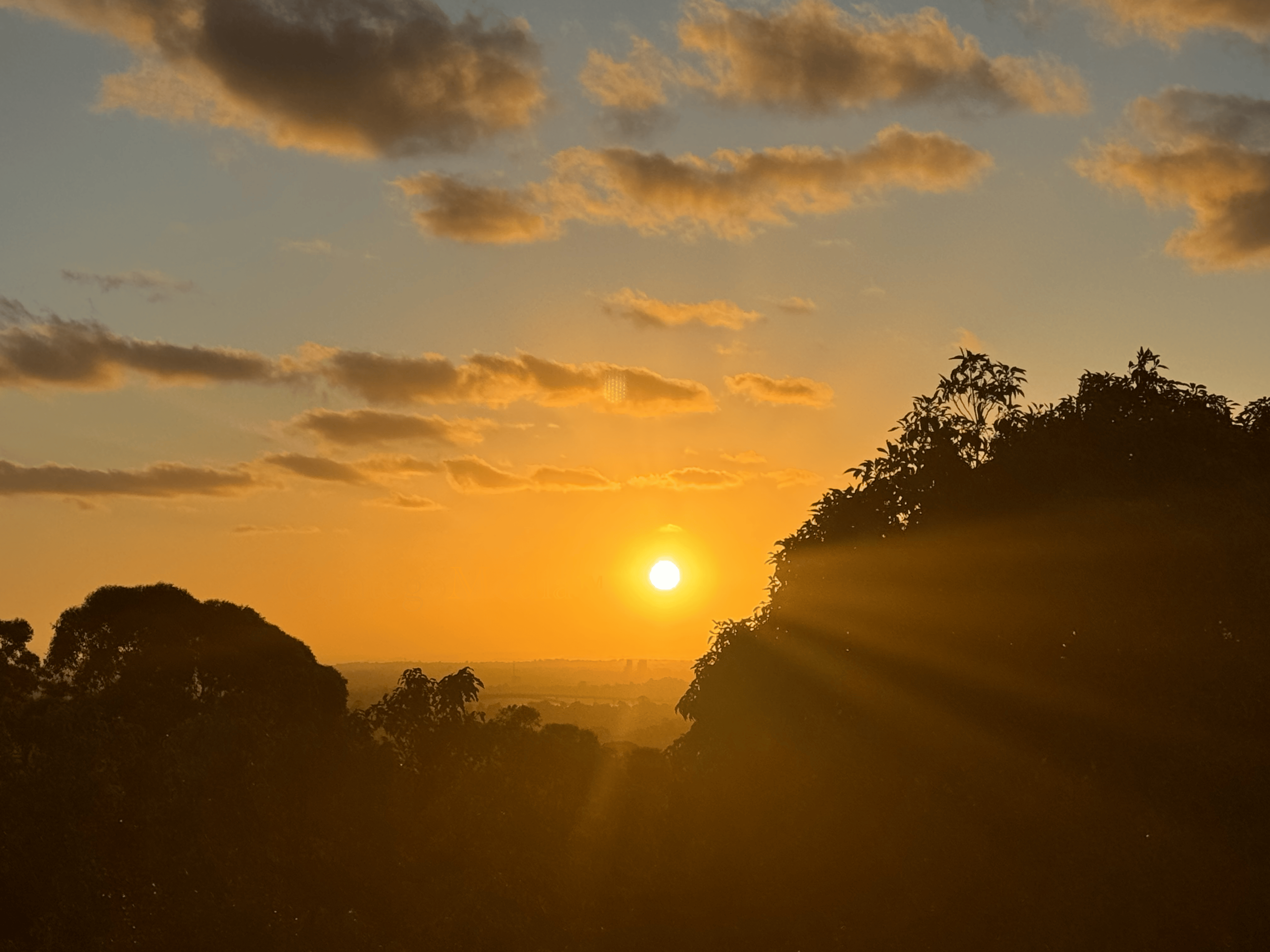 Melissa Movafaghi - Contego Media - High Orange Sunset Over Sydney - Photograph Credit Melissa Movafaghi