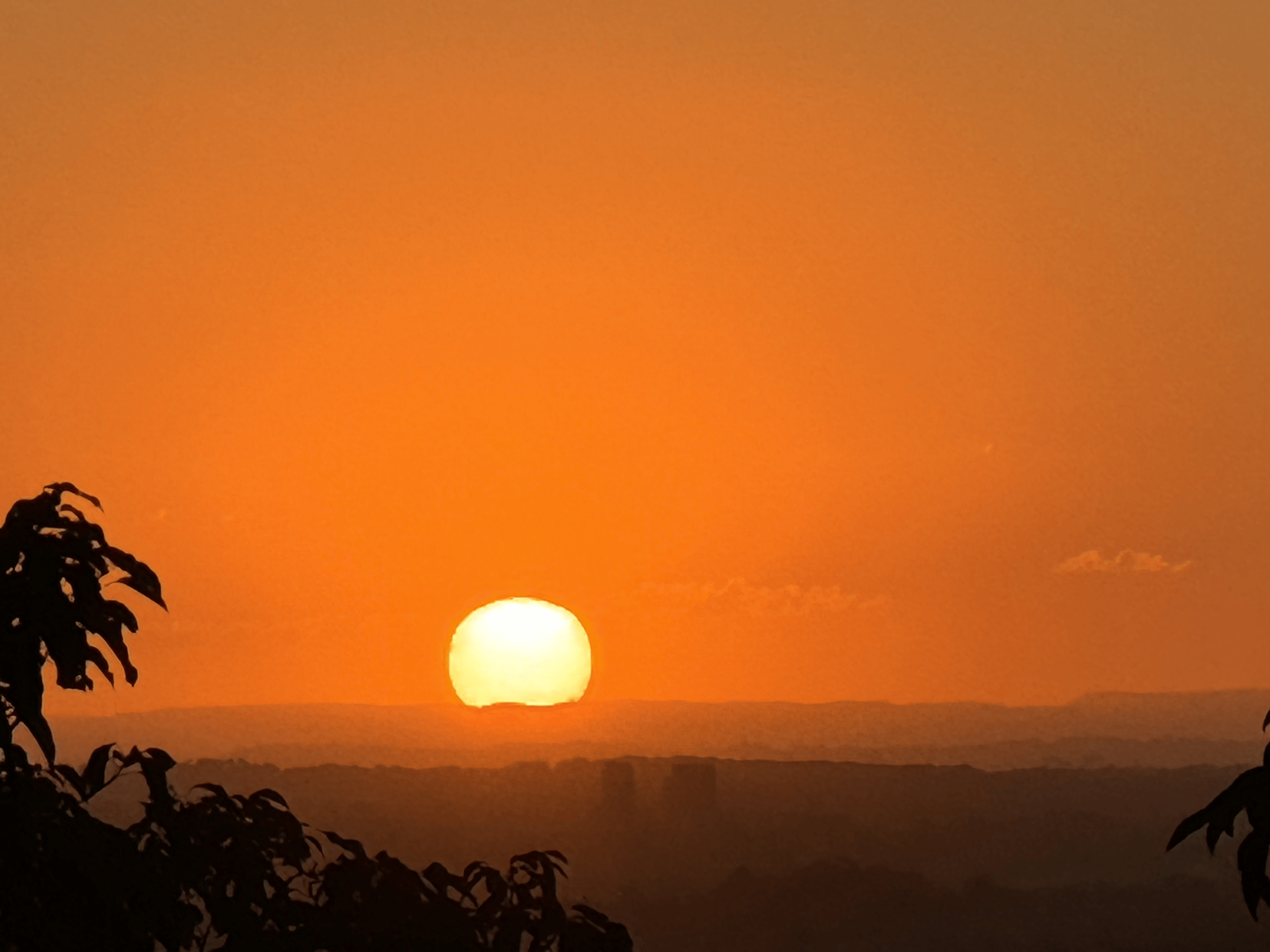 Melissa Movafaghi - Contego Media - Orange Sky Sunset Over Sydney - On the Horizon - Photograph Credit Melissa Movafaghi