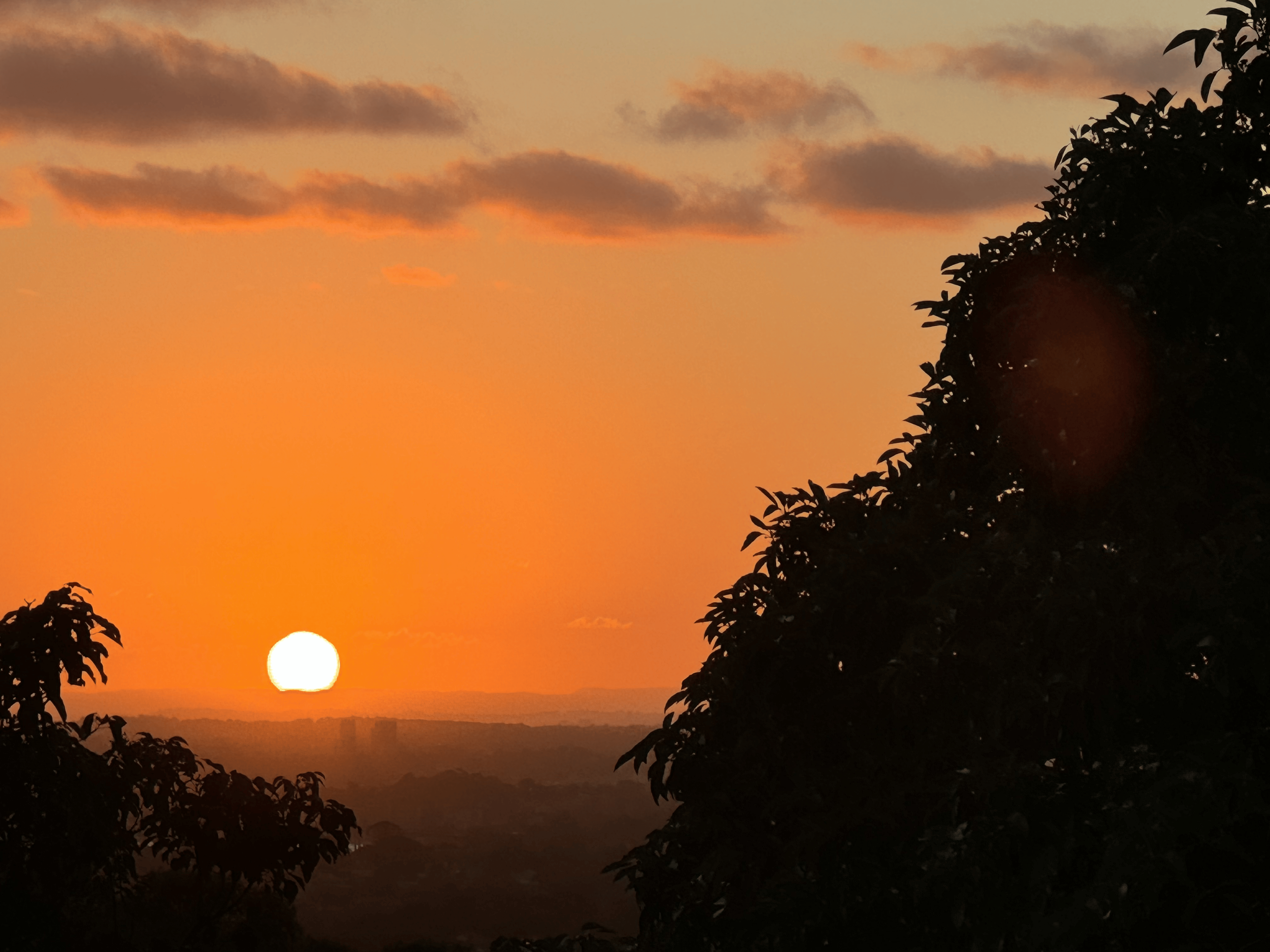 Melissa Movafaghi - Contego Media - Sunset Just Touching the Horizon Over Sydney - Photograph Credit Melissa Movafaghi